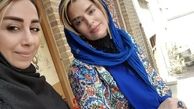 سپیده خداوردی در کنار دوستش + عکس