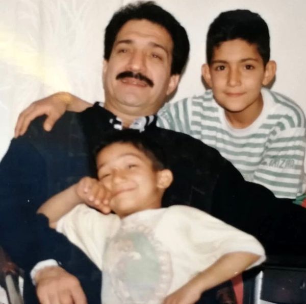 خشایار راد و پسرانش در قدیم + عکس