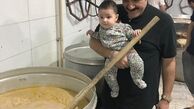 نذری پختن دختر بانمک مهران غفوریان+عکس