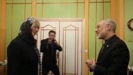 هلگا اشمید با رییس سازمان انرژی اتمی دیدار کرد