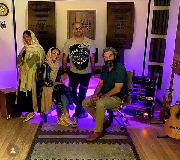 دورهمی حدیثه تهرانی و دوستانشان + عکس