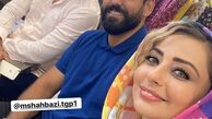 نفیسه روشن ‌در کنار عوامل سریال جدیدش + عکس