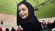 حضور ساره بیات در یک استادیوم‌ + عکس