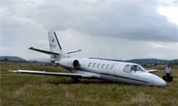 سقوط یک فروند هواپیمای کوچک در آلمان