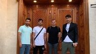 سفر دوستانه ماهینی و بیرانوند به بندر بوشهر+عکس