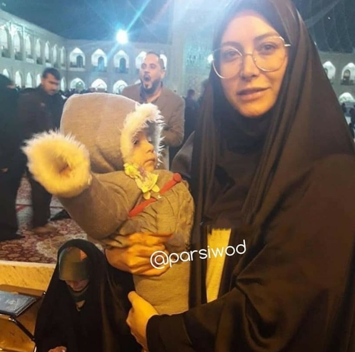 عروس مرحوم حشمت فردوس در مشهد+عکس