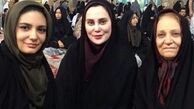 سفر زیارتی خانم های بازیگر + عکس