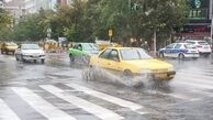 بارش شدید باران در ۶ استان / دمای صفر درجه‌ای در همدان
