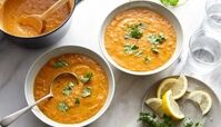 طرز تهیه سوپ جو رستورانی لعاب دار با 2 طعم متفاوت و خوشمزه