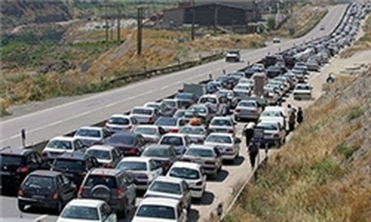 بارش برف در جاده‌های ۵ استان