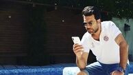 مجید واشقانی لب استخر + عکس
