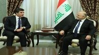 العبادی و بارزانی بر ضرورت مقابله با هسته‌های تروریستی تأکید کردند