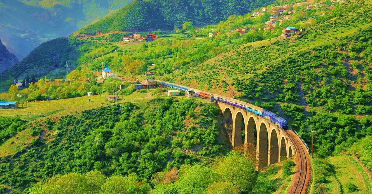 ۵ مقصد زیبا برای سفر به وسیله قطار