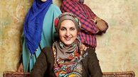 فاطمه گودرزی و فرزندانش+عکس