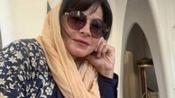 سیما تیرانداز در لابی هتل + عکس