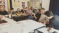 تیم کهکشانی آقای کارگردان بدون مهران مدیری+عکس