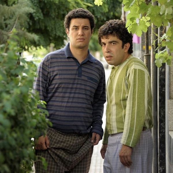 خاطره بازی عباس جمشیدی فر و جواد عزتی + عکس