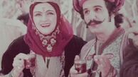 مهدی هاشمی و همسر سابقش در سریالی قدیمی + عکس