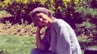 کار فرهنگی خانم بازیگر در پارک+عکس