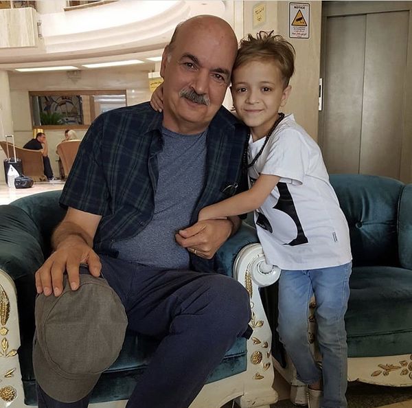هوادار کوچولوی آقای مجری + عکس