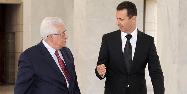 پیام تبریک محمود عباس به بشار اسد در پی پیروزی در انتخابات