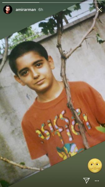 امیرحسین آرمان در دوران بلوغش + عکس