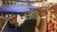 قهرمان جهانی که در بیمارستان سرگردان شد