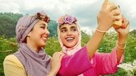 سلفی زیبای الهه حصاری در طبیعت