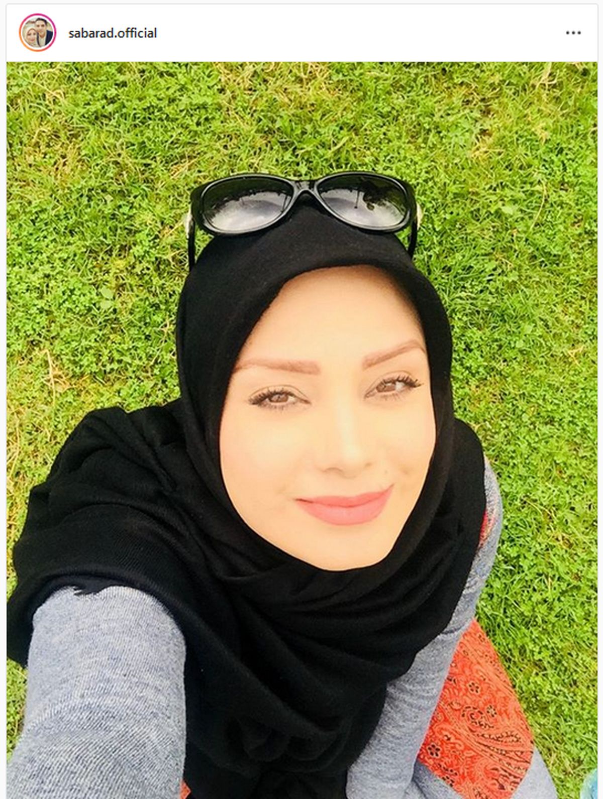 عکس زیبا و شاد مجری به خانه برمیگردیم