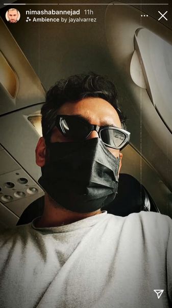 نیما شعبان نژاد در سفر + عکس 