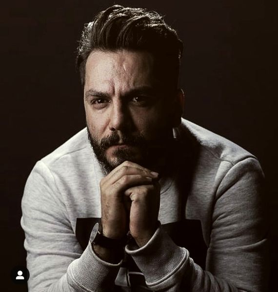 ژست آتلیه ای عباس غزالی + عکس