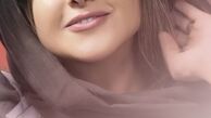 ظاهر خندان آزاده صمدی + عکس