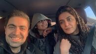 سلفی آقای بازیگر با هنگامه قاضیانی + عکس