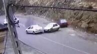 علت سُر خوردن خودرو‌ها در جاده چالوس مشخص شد