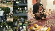  دختر 6 ساله‌ای که در کنار پدر بیمارش رفتگری می‌کند!
