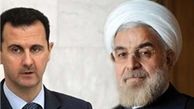  تبریک تلفنی روحانی به بشار اسد 