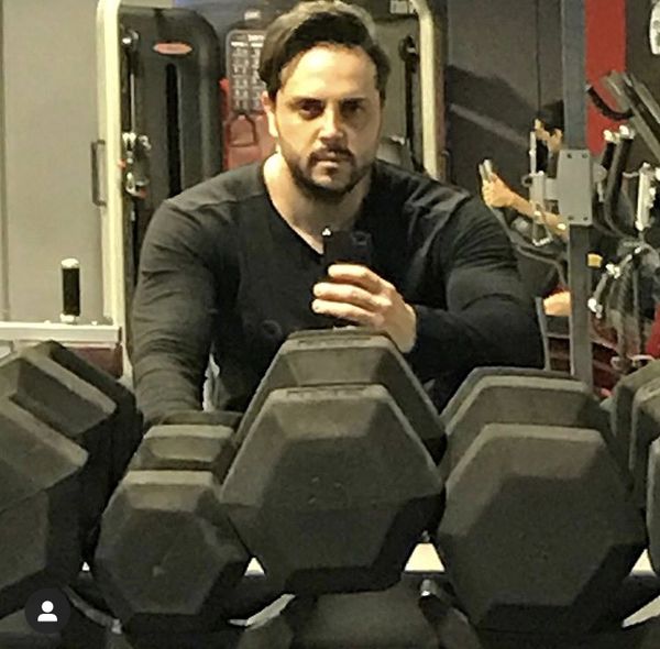 هیکل ورزشی پدرام کریمی + عکس