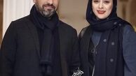 سارا خانم‌ همگناهی در کنار همسرش + عکی