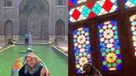 بهاره رهنما در مسجد نصیرالملک شیراز