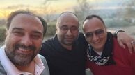 برزو ارجمند در کنار کارگردان و مجری معروف + عکس