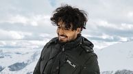 کوهنوردی مهرداد صدیقیان در برف + عکس