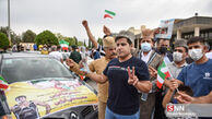 استقبال پرشور شیرازی ها از برادران گرایی قهرمانان المپیک 2021 + تصاویر