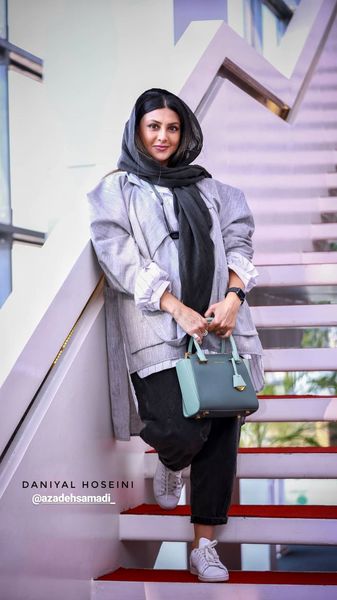 همسر سابق هومن سیدی با تیپ متفاوت + عکس