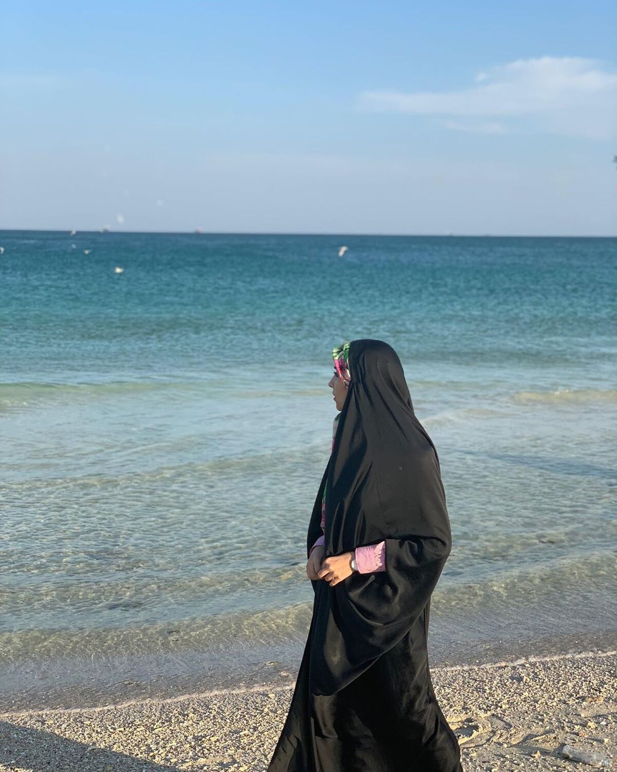 مژده لواسانی لب ساحل + عکس