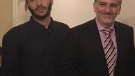 بیژن بنفشه خواه و پسرش + عکس