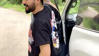 طبیعت گردی سینا مهراد با ماشینش + عکس