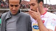 حرف های درگوشی شجاع خلیل زاده با جادوگر+عکس
