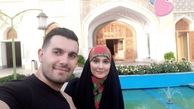 گشت و گذار مژده خنجری و همسرش + عکس