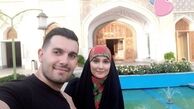 گشت و گذار مژده خنجری و همسرش + عکس
