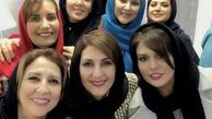 فاطمه گودرزی در جمع دوستانش + عکس